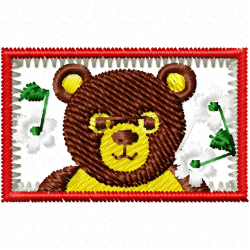 Teddy Embroidery Design 7 Teddy Embroidery Design 7
